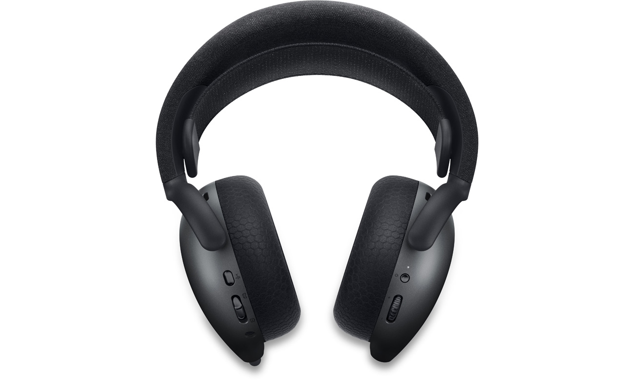 Zestaw słuchawkowy Dell Alienware Dual-Mode AW720H Dark Side of the Moon - Widok od przodu