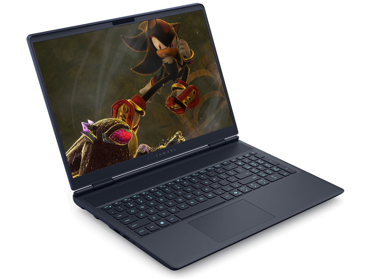 Dell Alienware 16X Aurora prezentacja od boku