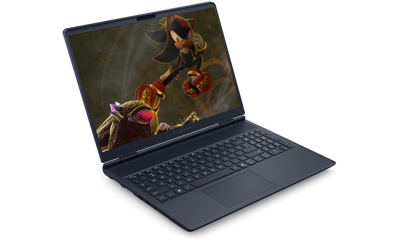 Dell Alienware 16X Aurora prezentacja od boku