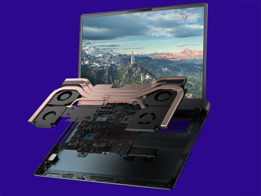 Alienware 18 Area-51 układ chłodzenia