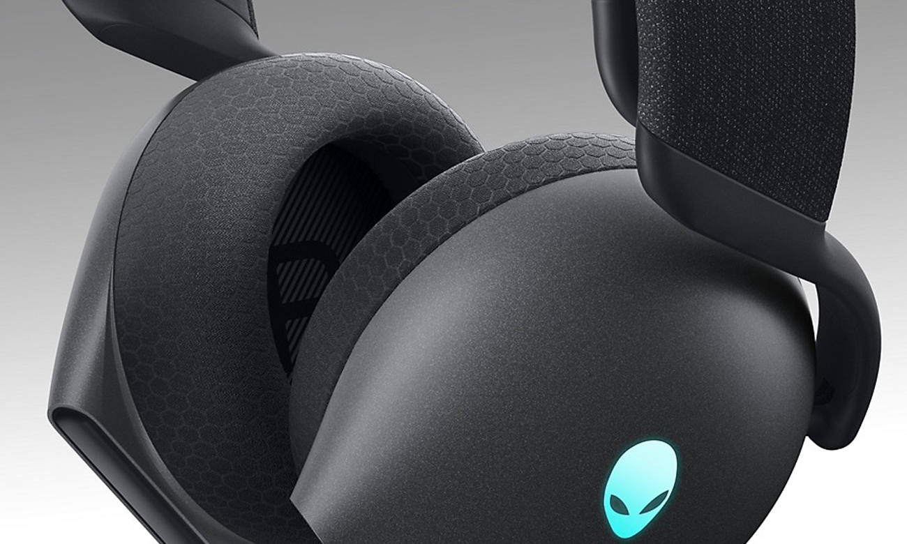 Zestaw słuchawkowy dla graczy Dell Alienware AW520H Dark Side of the Moon - Grafika lifestyle