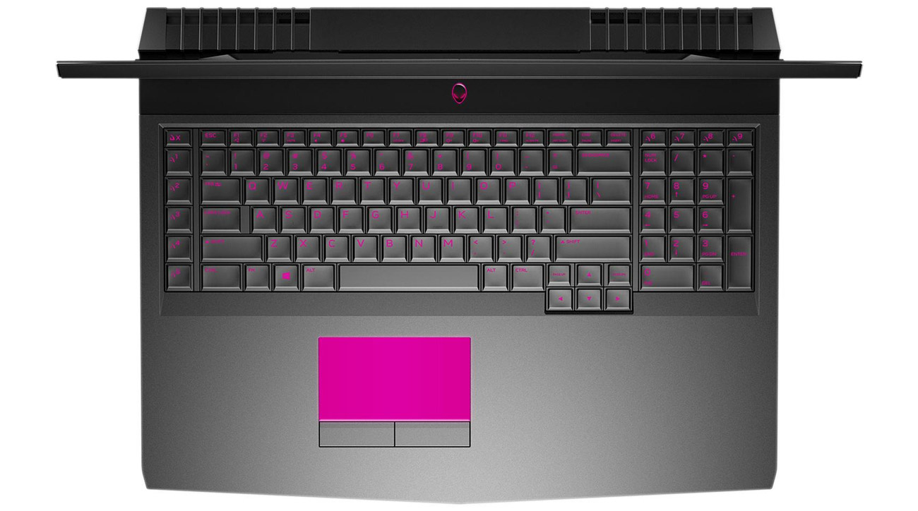 Dell Alienware 17 podświetlana klawiatura