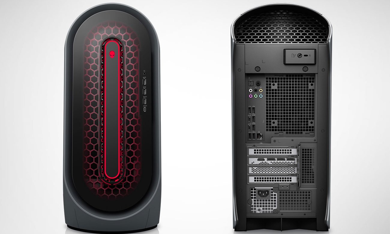 Dell Alienware Aurora R14 przód i tył