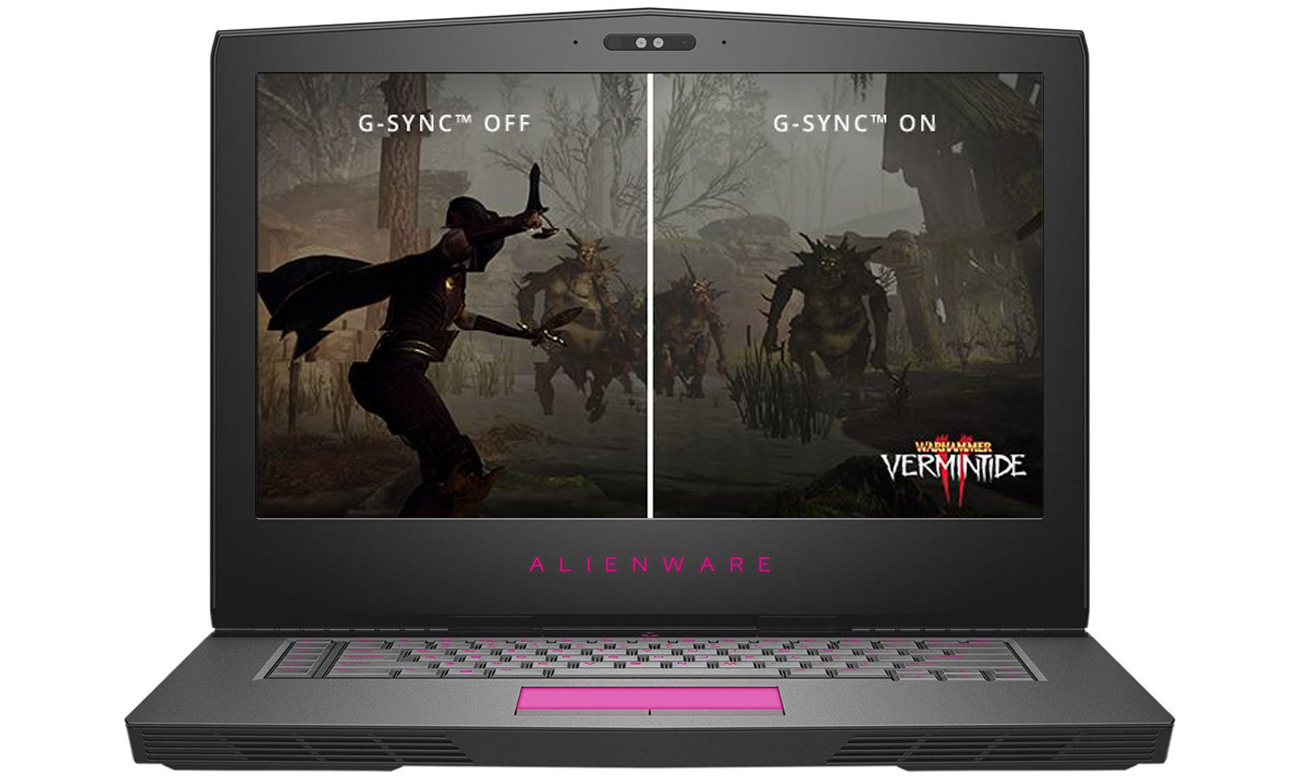 Dell Alienware 15 i technologia NVIDIA G-Sync