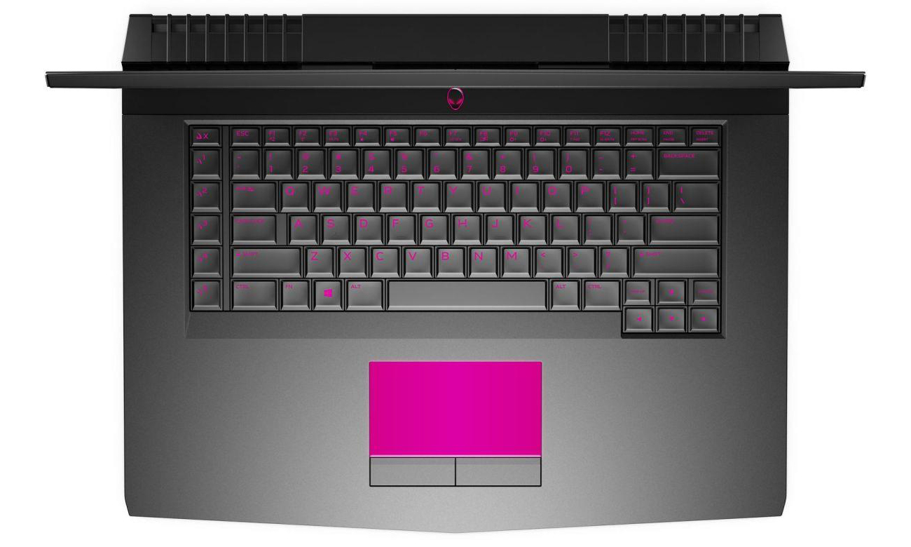 Dell Alienware 15 podświetlana klawiatura
