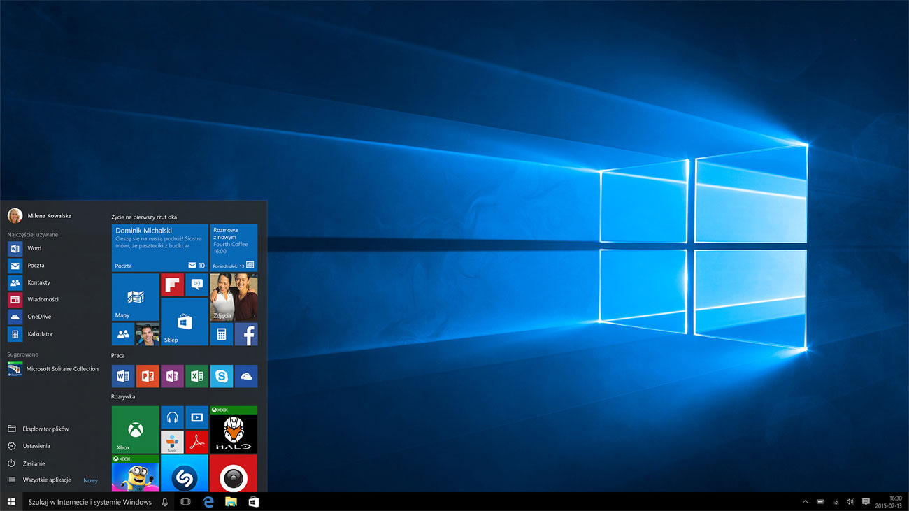 System operacyjny Windows 10 PRO