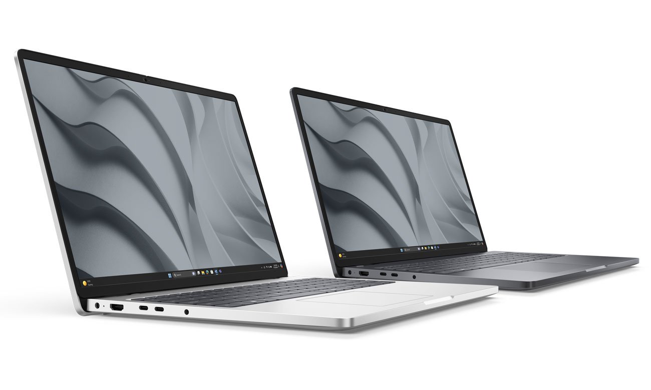Dell 16 Pro prezentacja obu kolorów