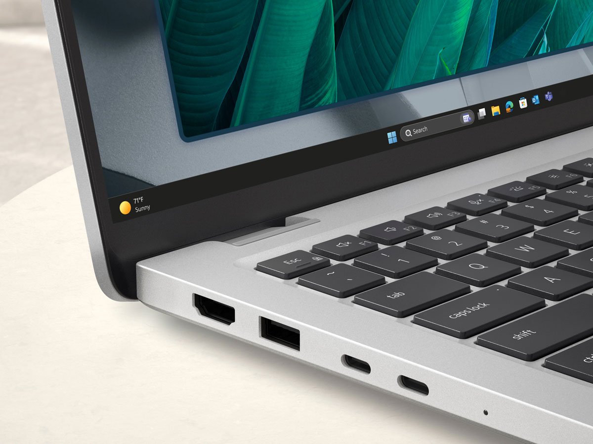 Dell 16 Pro zbliżenie na porty