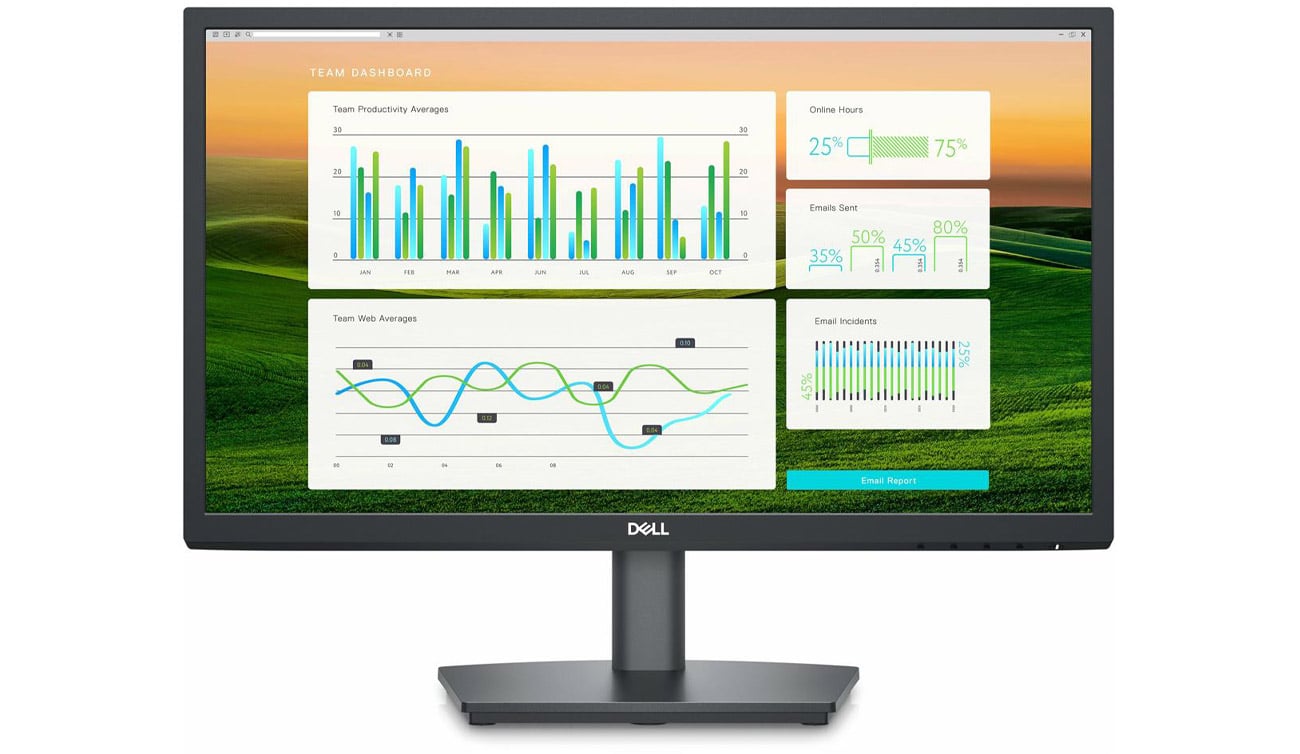 Idealny do domu i biura monitor Dell E2222HS