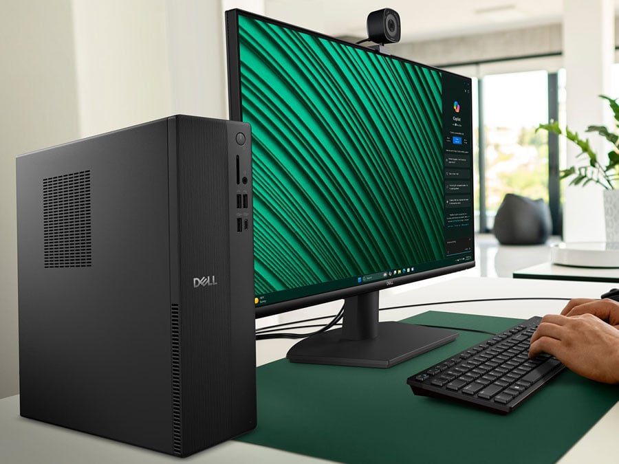 Dell Slim ECS1250 bok bok