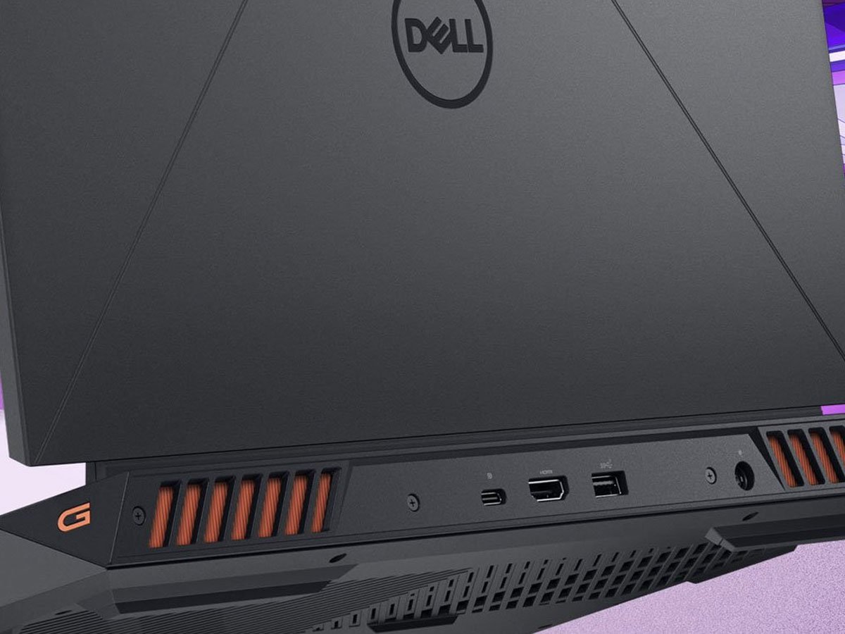 Dell G15 5535 tylne porty laptopa