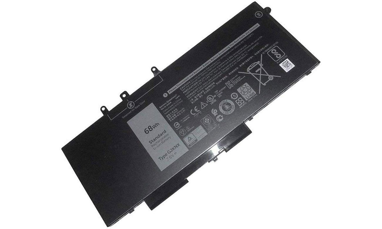 Bateria do laptopa Dell GD1JP (68WHR, 4 Cell) kompatybilność