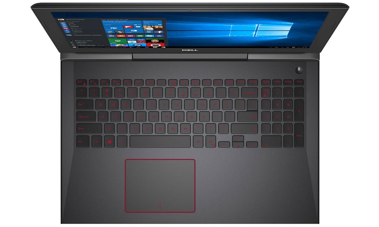 Dell Inspiron G5 Klawiatura stworzona z dbałością o każdy szczegół