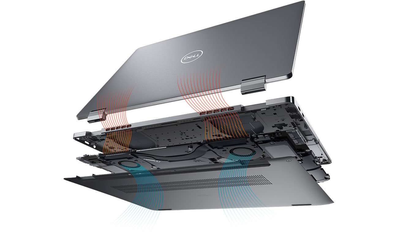 Охлаждение Dell Latitude 9440 2в1