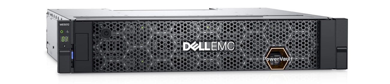 Dell EMC PowerVault ME5012 widok z boku