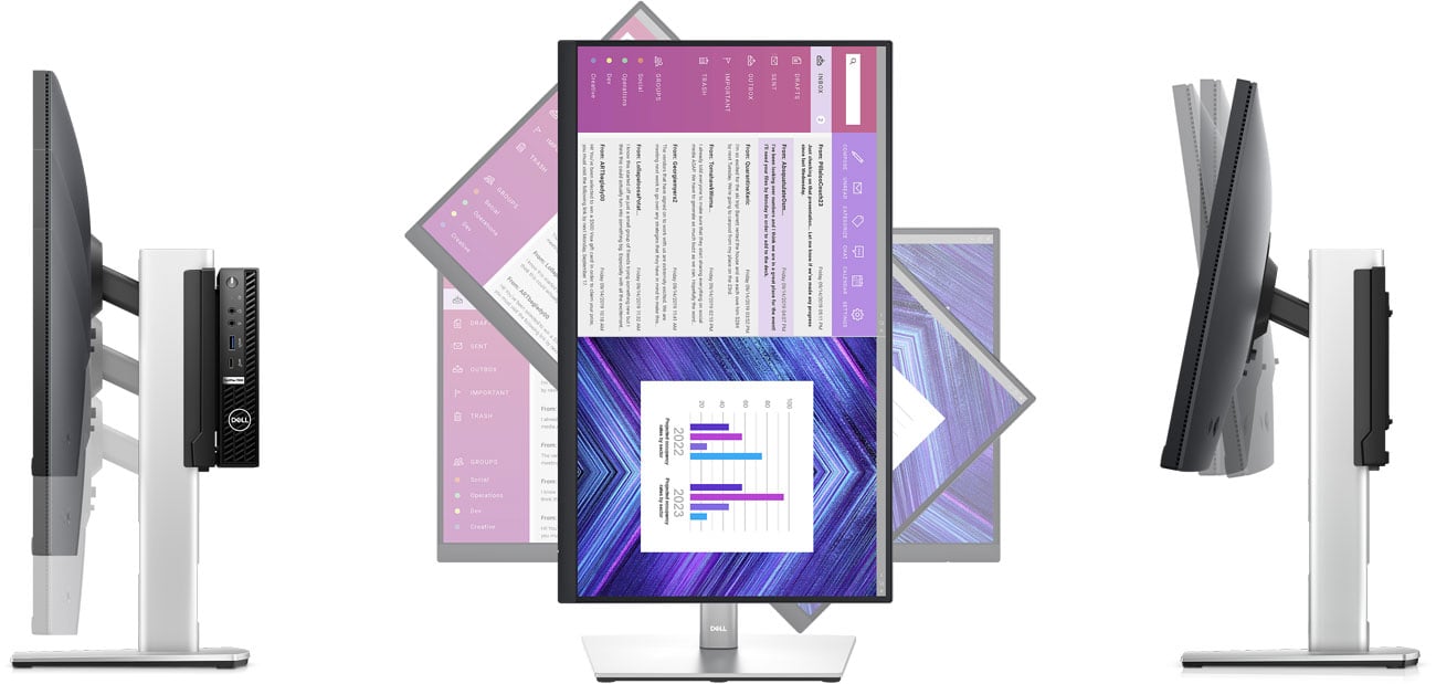 Stojak do monitora i komputera OptiPlex Micro AIO - MFS22