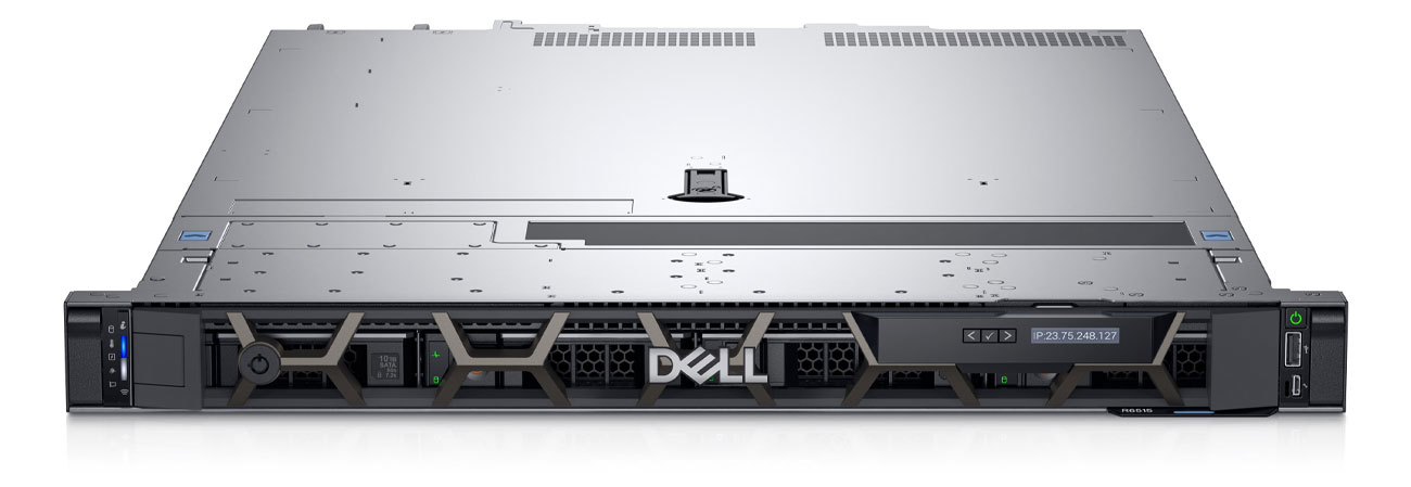 Dell PowerEdge R6515 widok z góry pod kątem