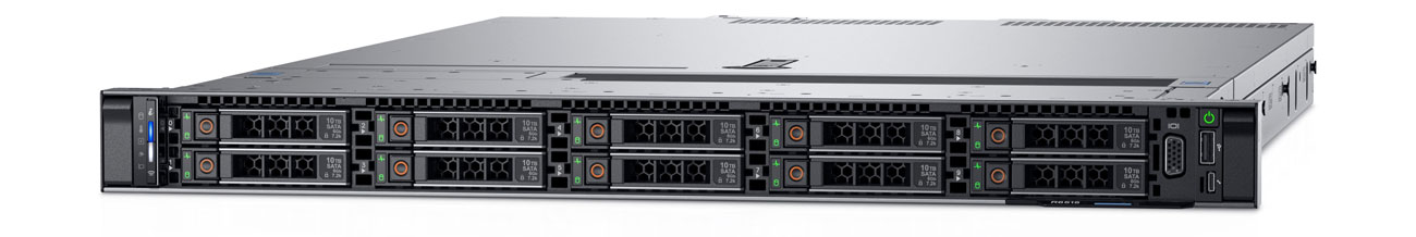 Dell PowerEdge R6515 widok z przodu