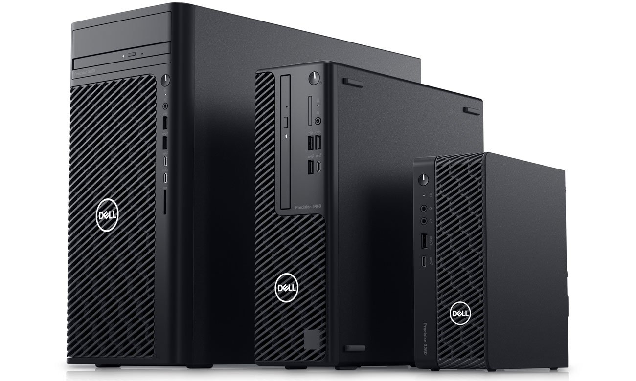 Dell Precision 3460 rozmiary obudowy Precision