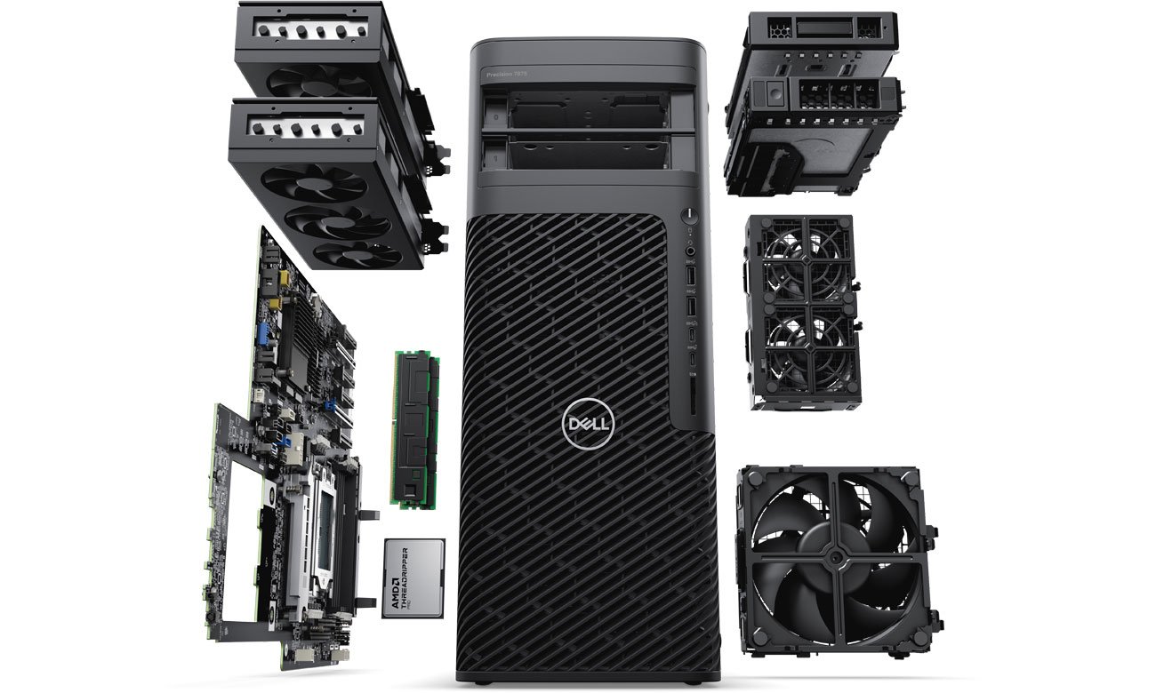 Dell Precision 7875 możliwość rozbudowy