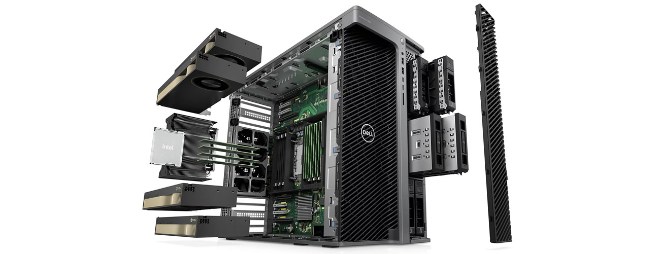 Dell Precision 7960 możliwość rozbudowy