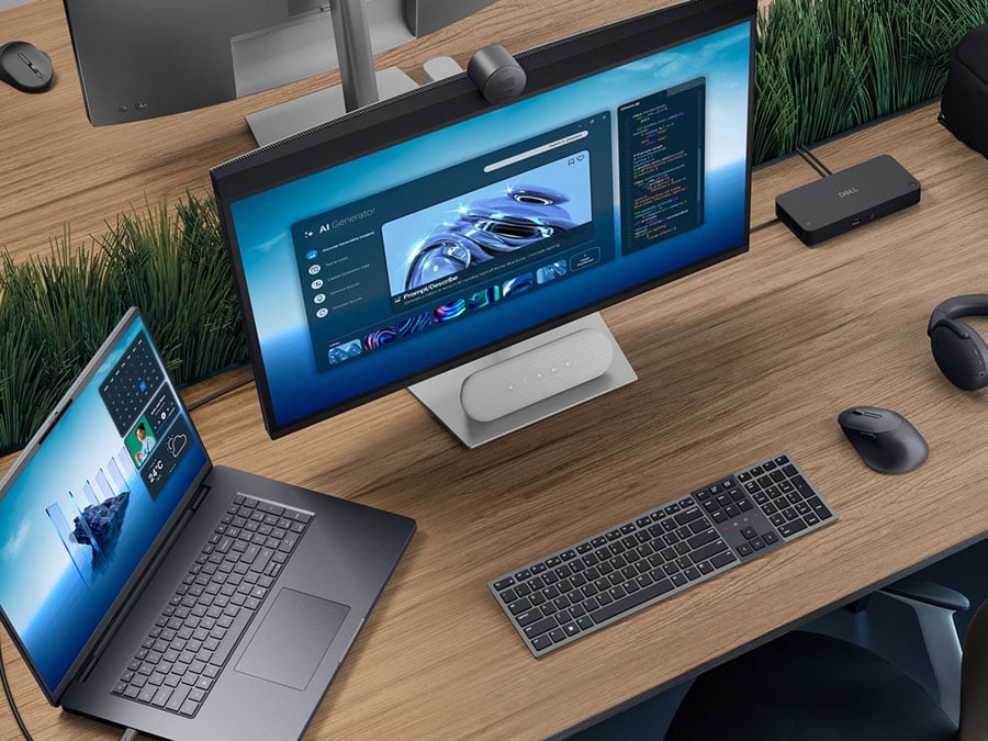 Dell Pro Max 18 Plus ekran oraz klawiatura