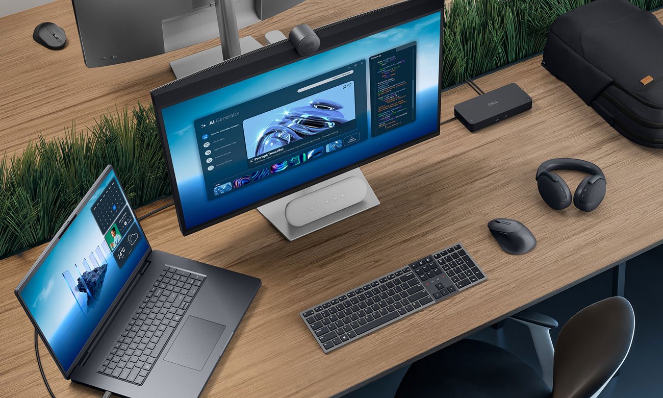 Dell Pro Max 18 Plus ekran oraz klawiatura