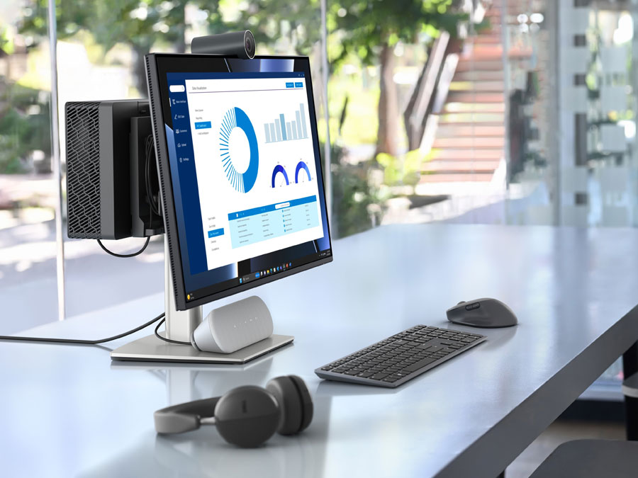 Dell Pro Max Micro w biurze