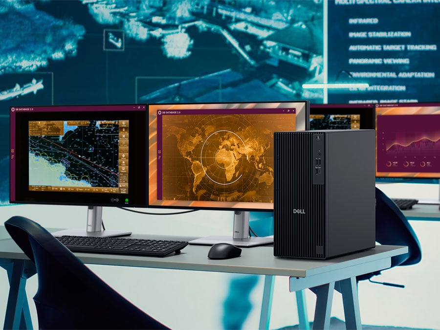 Dell Pro Tower na biurku