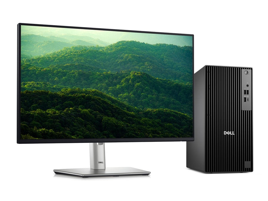 Dell Pro Tower z monitorem