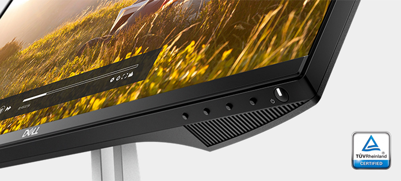 Dell S2218H dwa głośniki oraz certfikat TUV