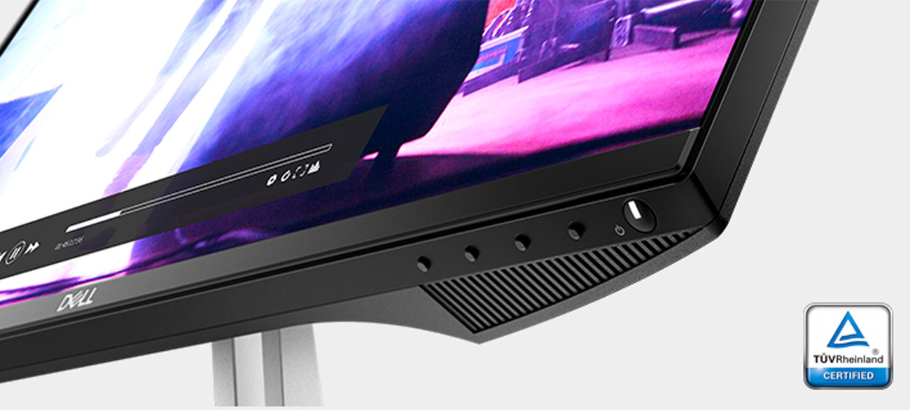 Dell S2318H dwa głośniki oraz certfikat TUV