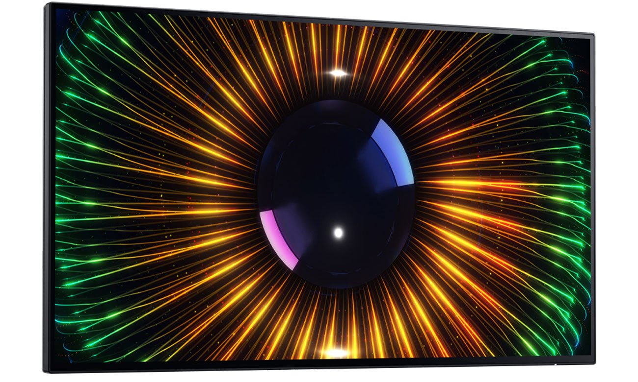Dell U2424H widok z przodu pod kątem