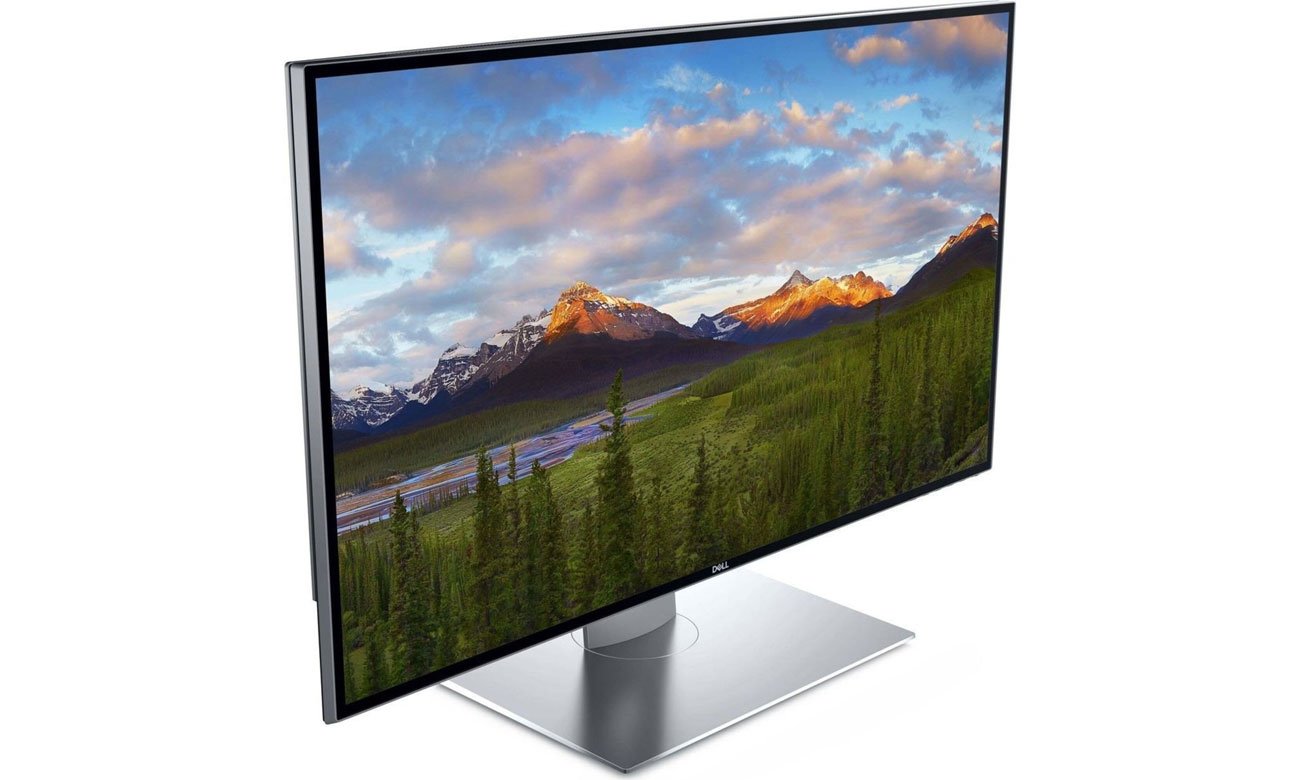 Dell UP3218KA widok z przodu pod kątem