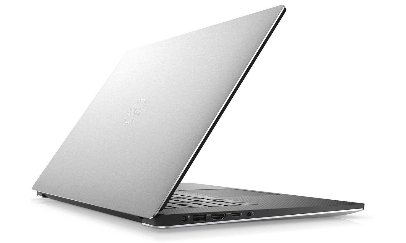 Dell XPS 15 9570 Staranne wykonanie z materiałów najwyższej jakości