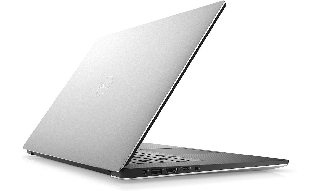 Dell XPS 15 9570 Staranne wykonanie z materiałów najwyższej jakości