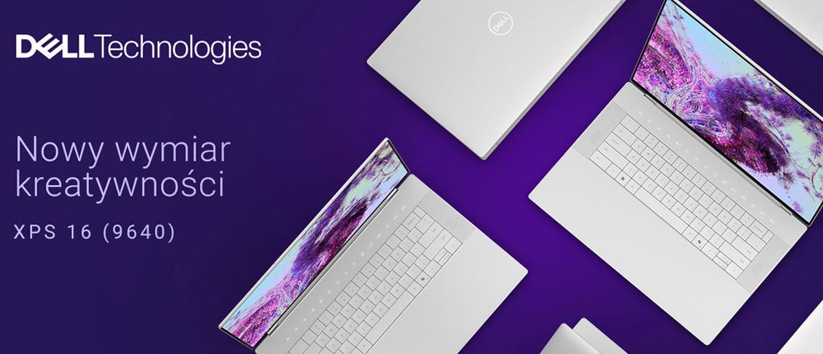 Banner Dell XPS 16 9640