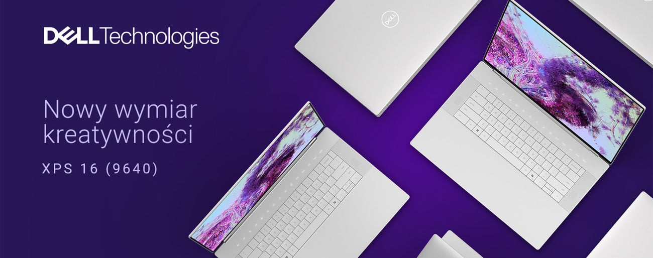 Banner Dell XPS 16 9640
