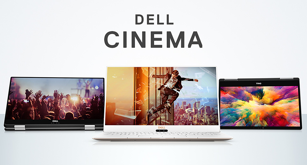 Dell XPS 9575 Technologie Dell Cinema