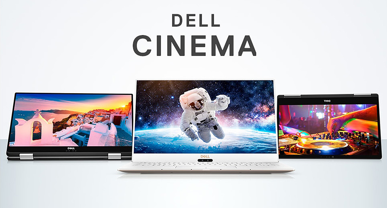 Ultrabook Dell XPS 13 Technologia Dell Cinema