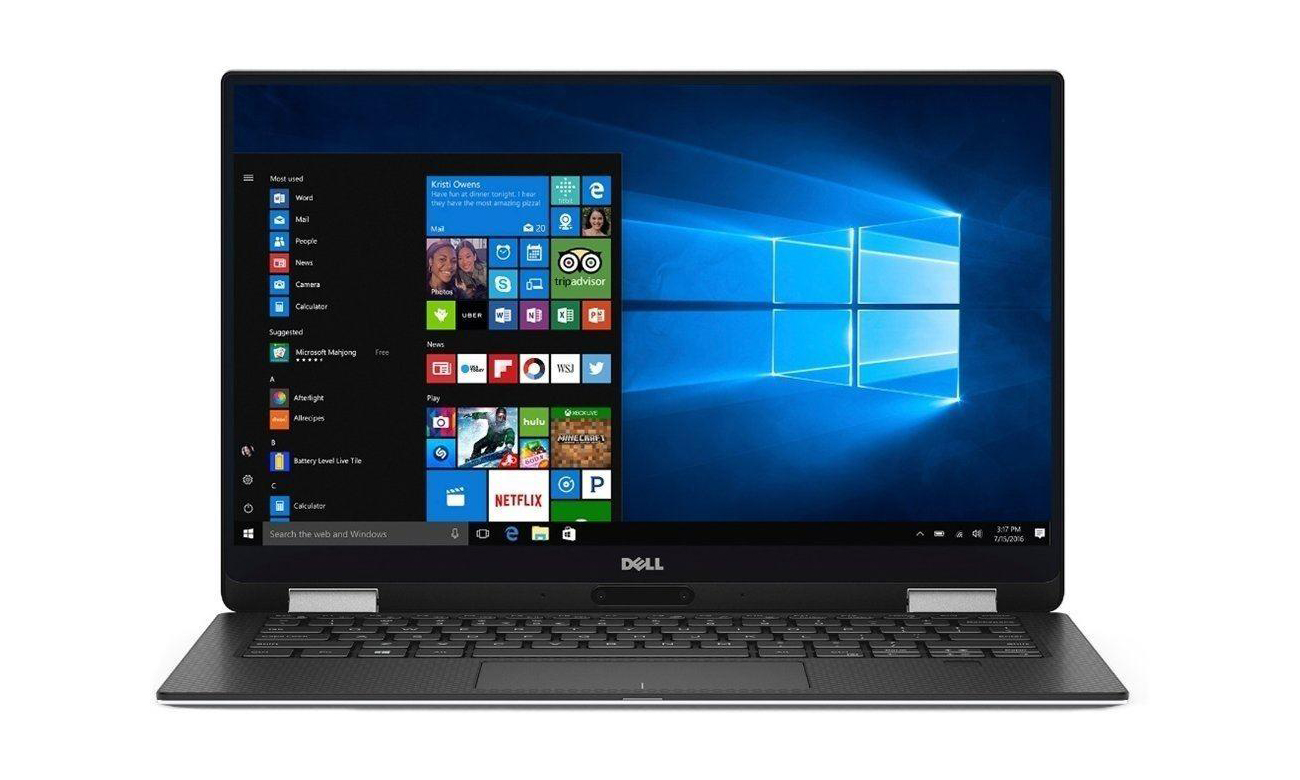Dell XPS 13 9365 podświetlana klawiatura