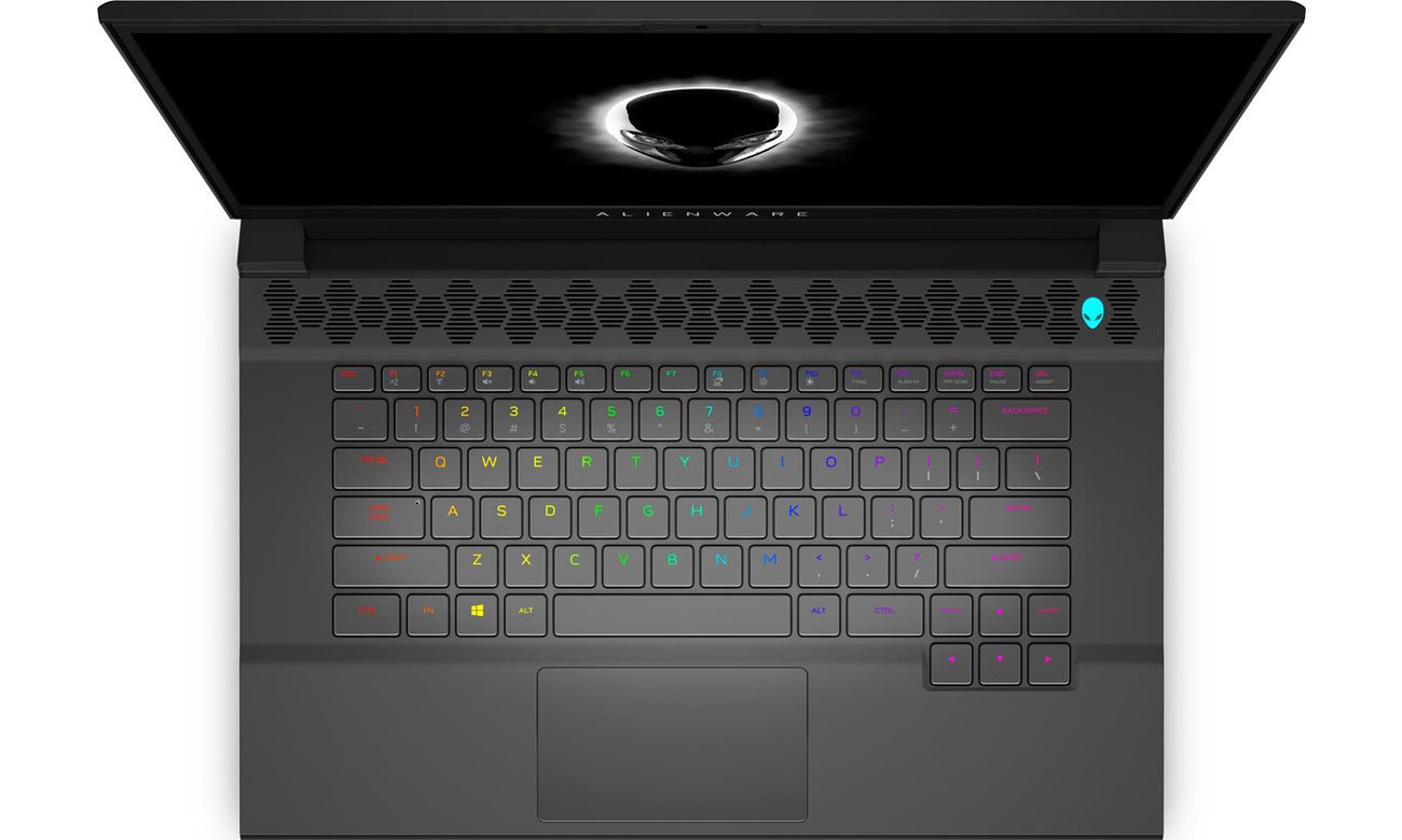 Laptop gamingowy Dell Alienware m15 R4 klawiatura