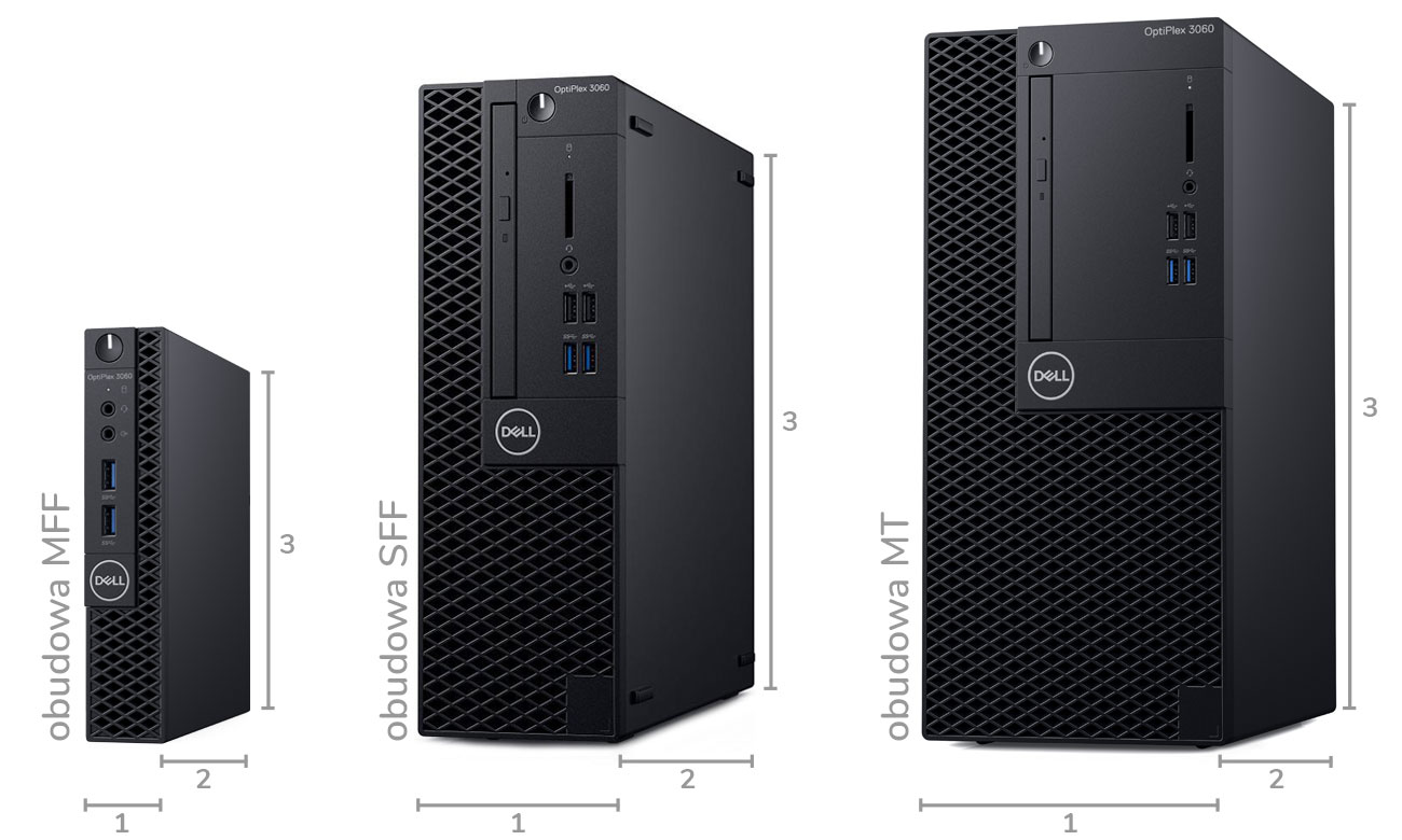 obudowy Dell Optiplex 3060