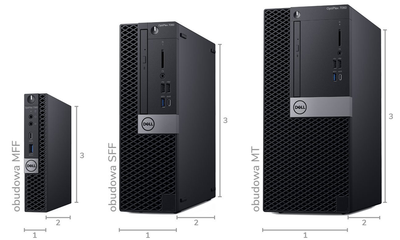 obudowy Dell Optiplex 3060