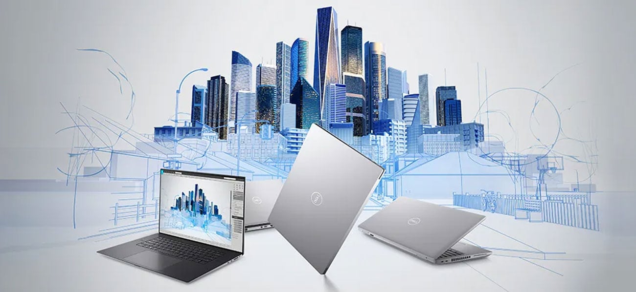 Dell Precision 7560 laptop s grafičkim dizajnom