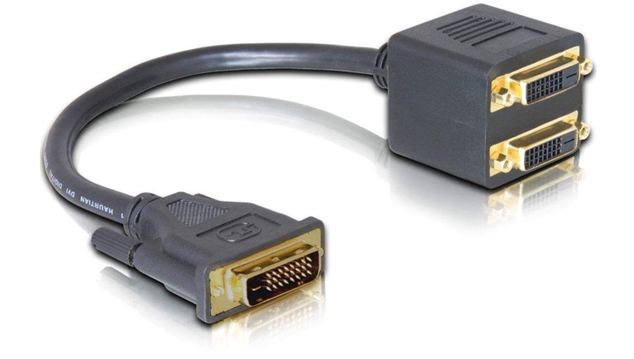 Adapter Delock DVI-D - 2x DVI-D