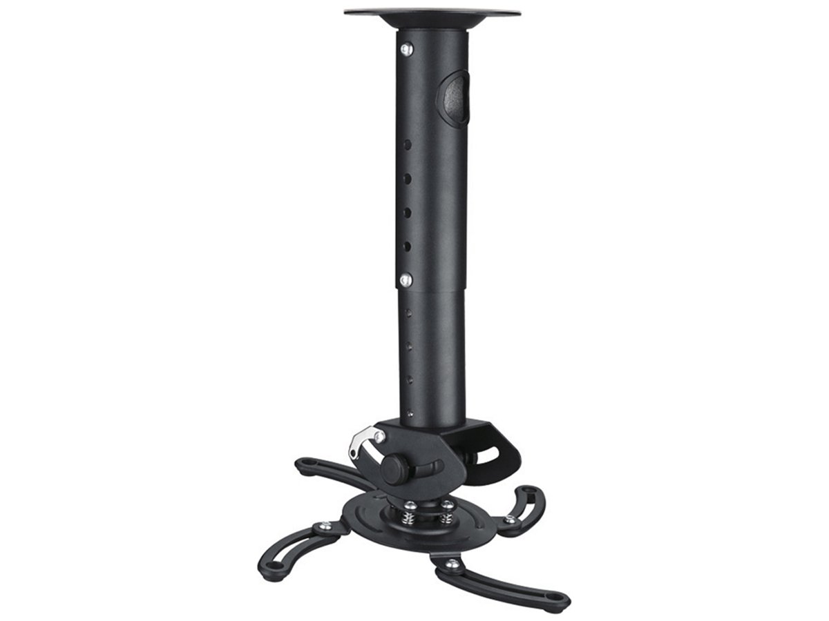 Deltaco ARM-500L Sufitowy uchwyt do projektora Czarny
