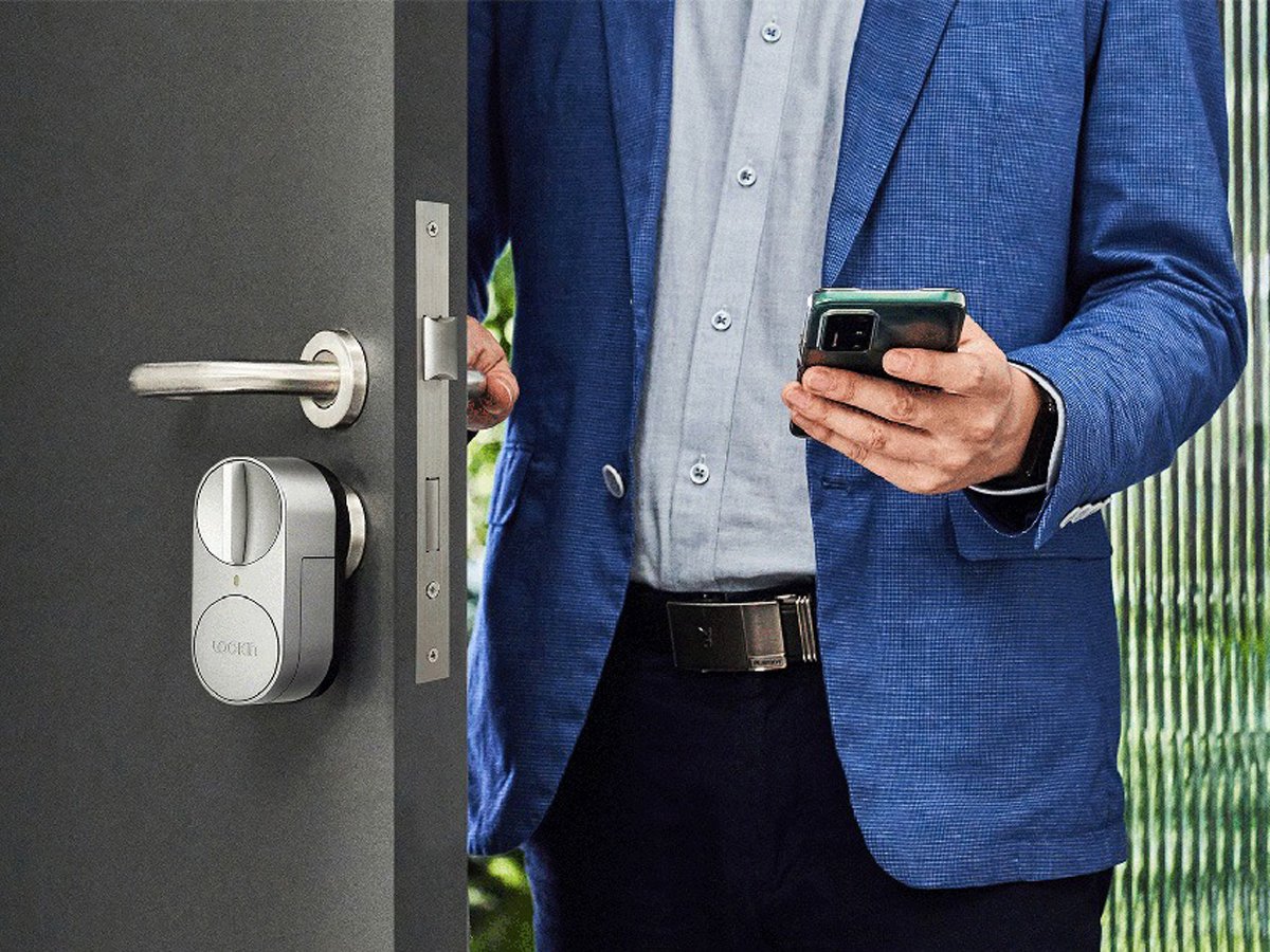 Inteligentny zamek Lockin SMART LOCK G30 - Grafika lifestyle