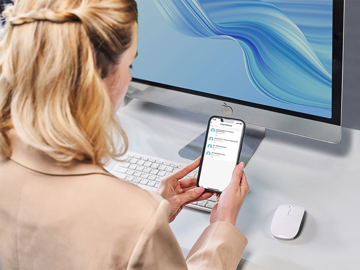 Inteligentny zamek Lockin SMART LOCK G30 - Grafika lifestyle