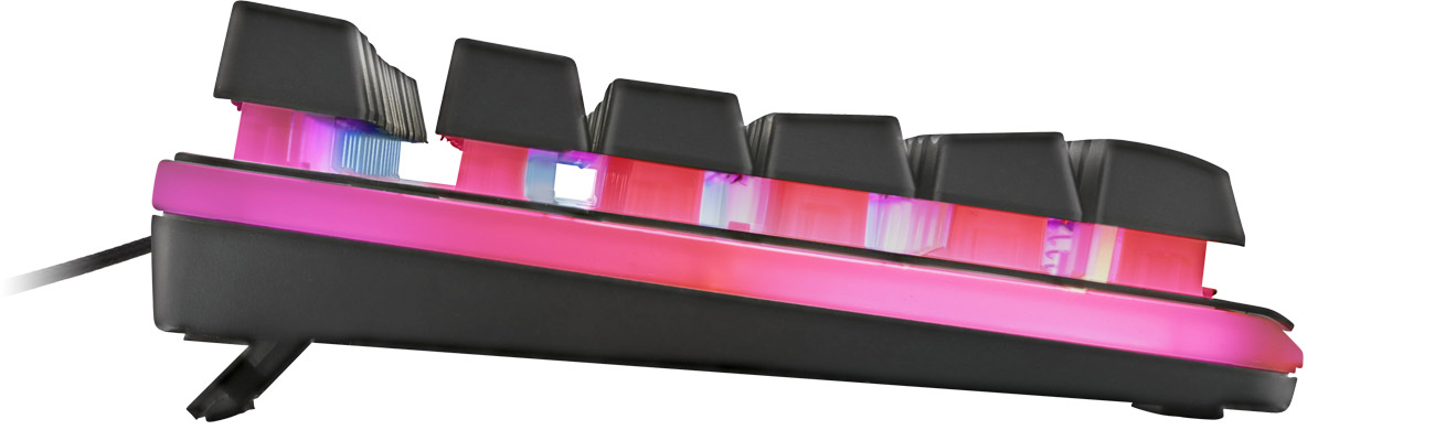 Deltaco GAM-021-RGB-UK widok z boku
